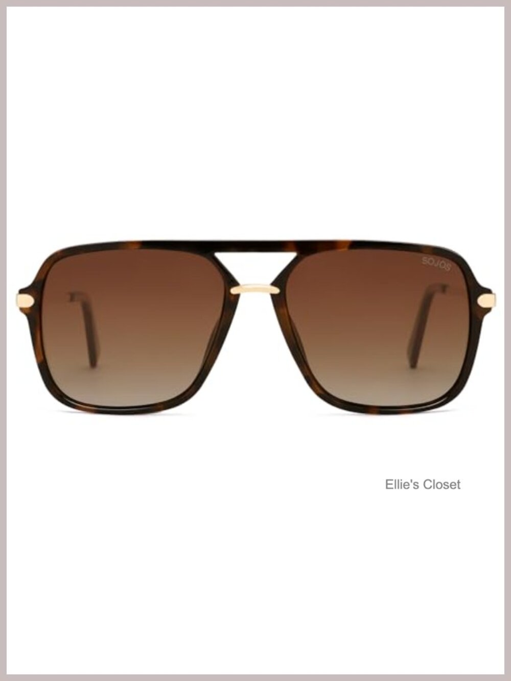 Unisex Square Aviator Sunglasses Polarized UV Protection Full Frame Hiking